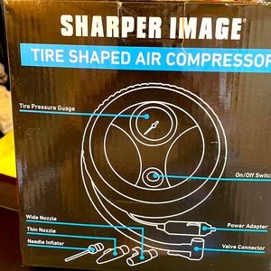 Air compressor. Sharper image